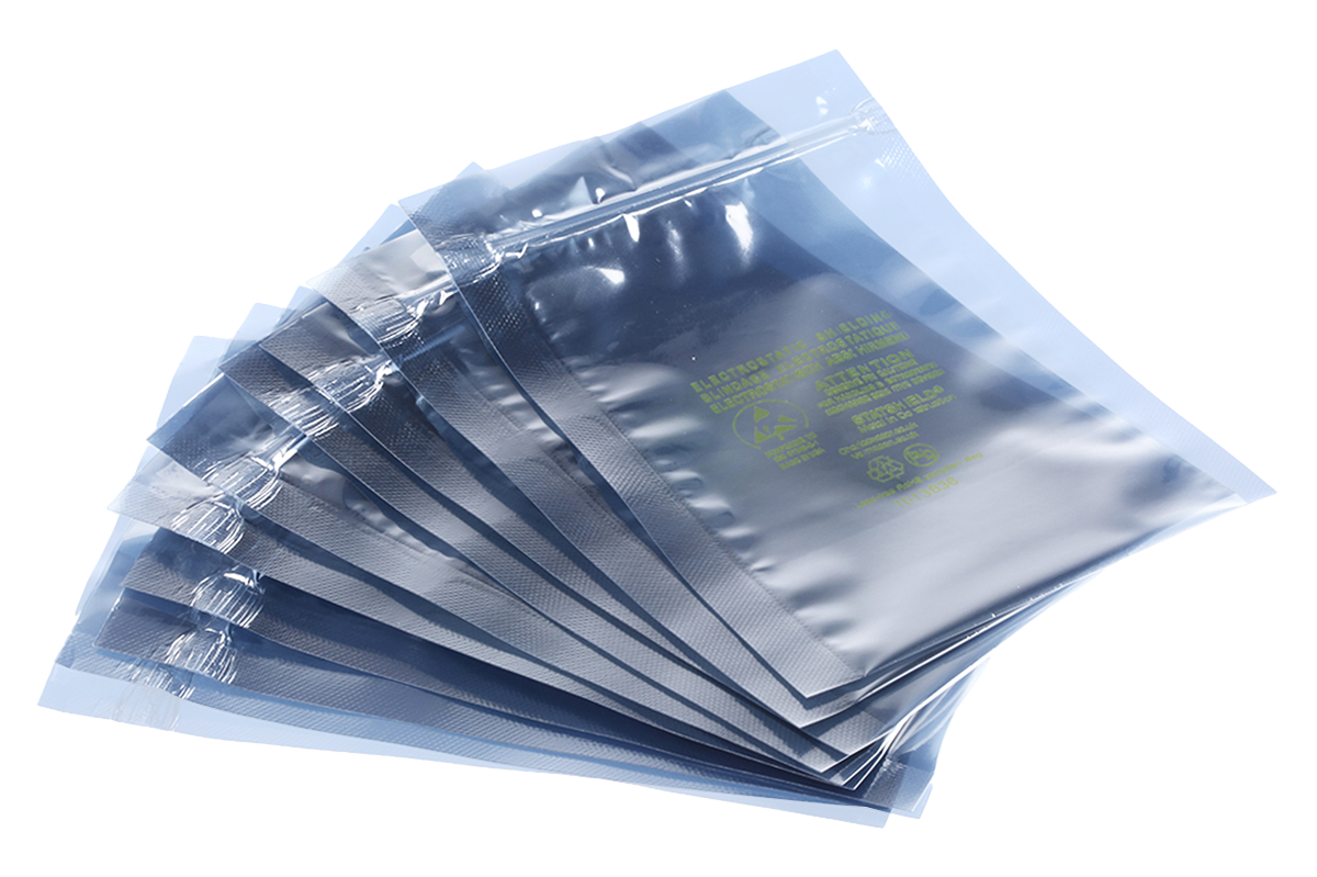 HWYA-TB-3-1250 — Aluminium-coated anti-static shielding bags